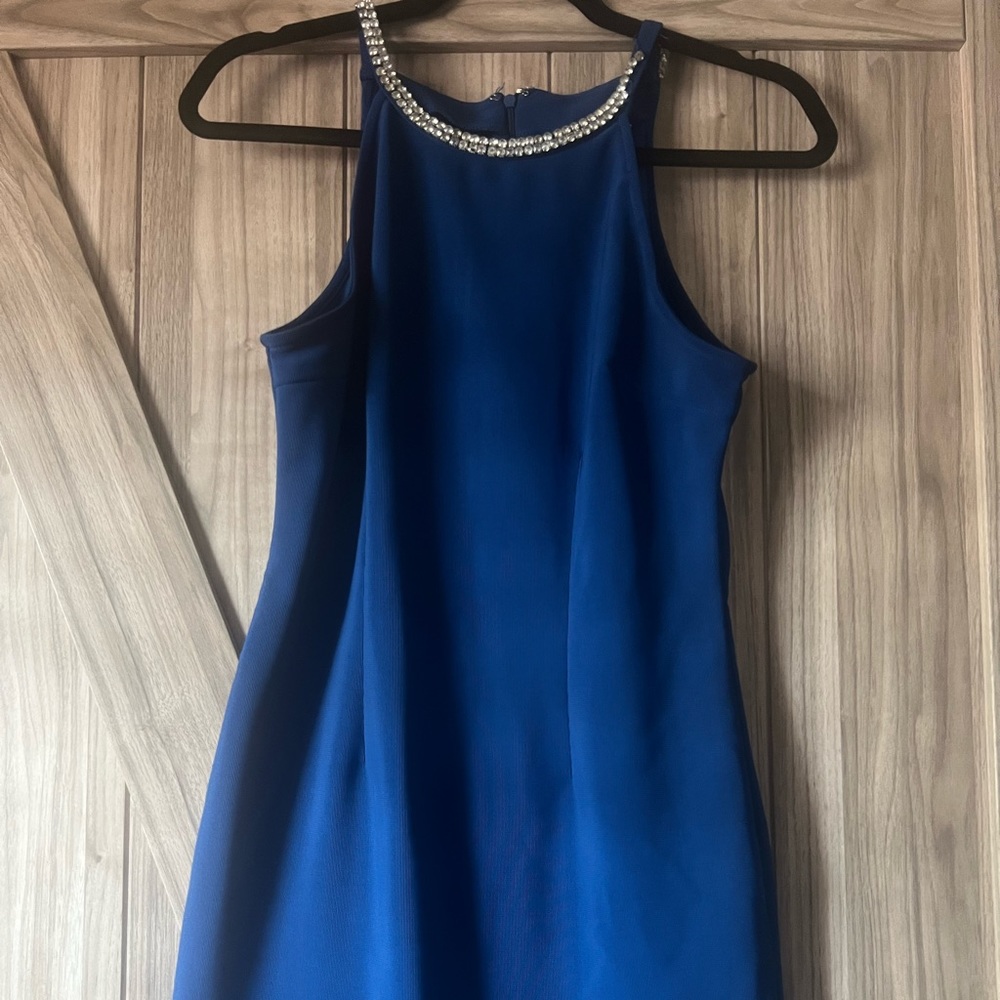 Blue dress